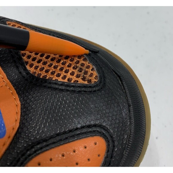 Nike Air Gato II 324784-811 Indoor Soccer Sneakers Size 7.5 Orange Black Rare main image 8